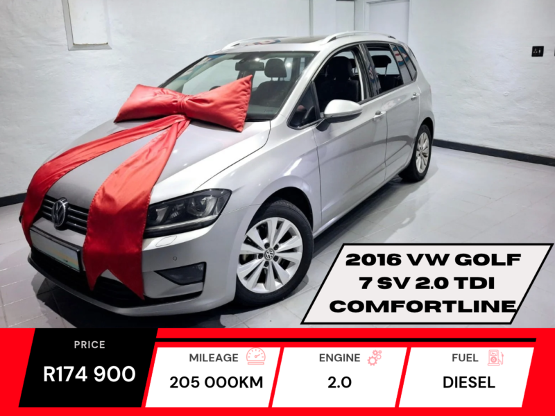 2016 Volkswagen Golf 7 SV 2.0 TDI Comfortline