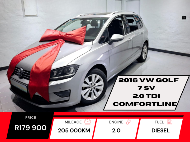 2016 Volkswagen Golf 7 SV 2.0 TDI Comfortline