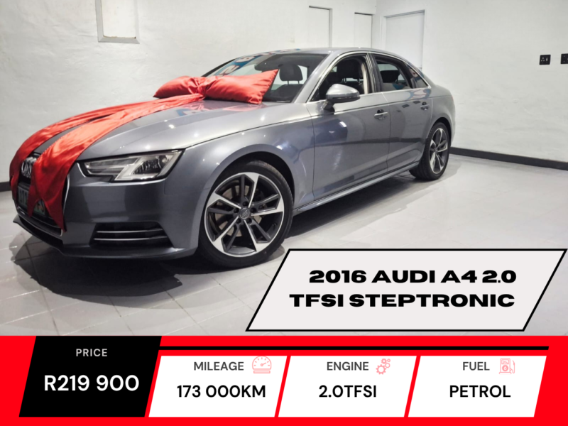 2016 Audi A4 2.0 TFSI StepTronic