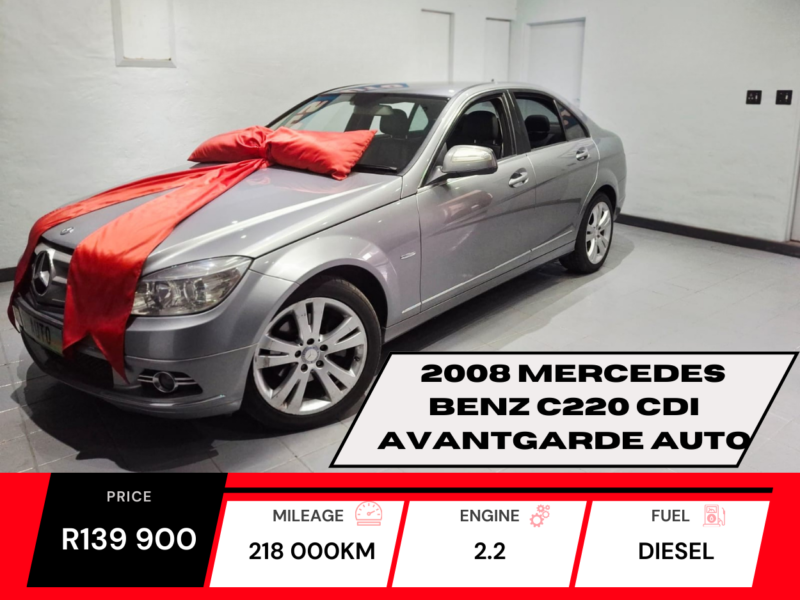 2008 Mercedes Benz C220 CDi Avantgarde Automatic
