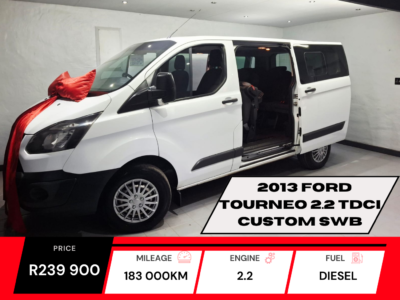2013 Ford Tourneo 2.2 TDCI Custom SWB