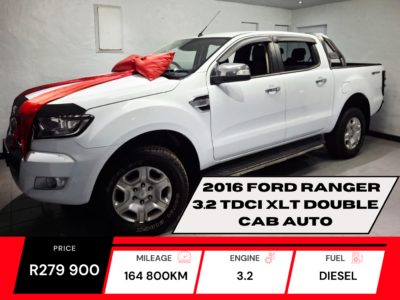 2016 Ford Ranger 3.2 TDCI XLT Double Cab Automatic