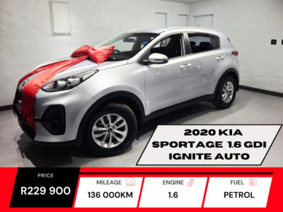 2020 Kia Sportage 1.6 GDI Ignite Automatic
