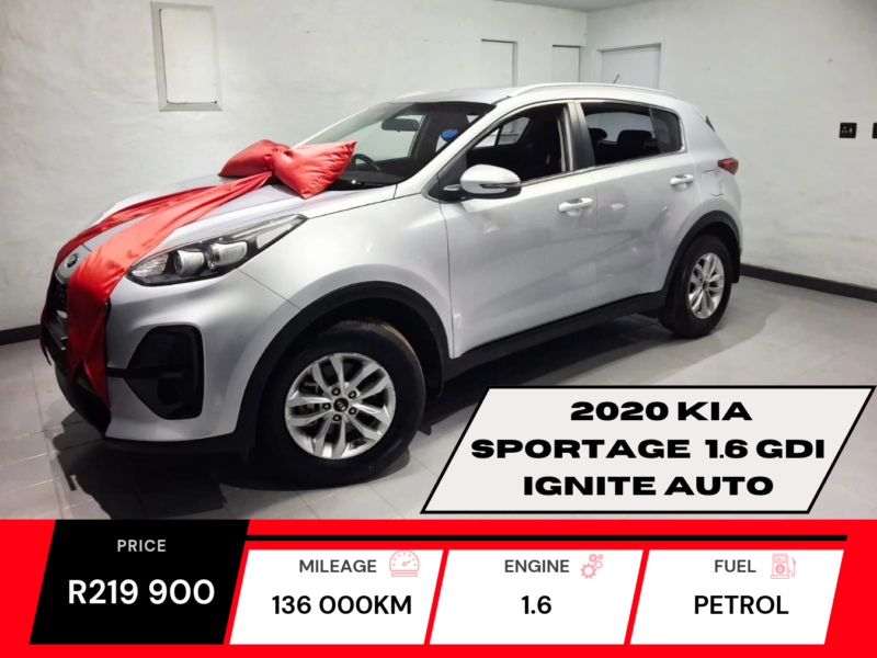 2020 Kia Sportage 1.6 GDI Ignite Automatic