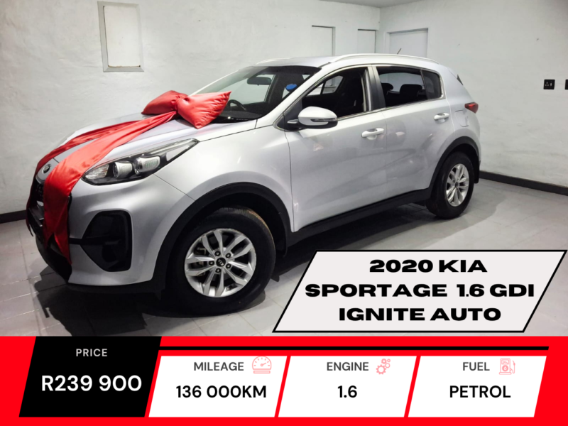2020 Kia Sportage 1.6 GDI Ignite Automatic