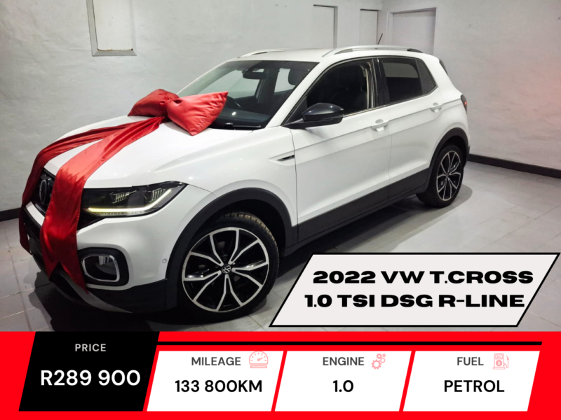 2022 Volkswagen T.Cross 1.0 TSI DSG R-Line