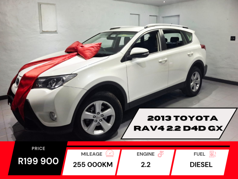 2013 Toyota RAV4 2.2 D4D GX