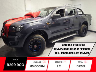 2019 Ford Ranger 2.2 TDCI XL Double Cab