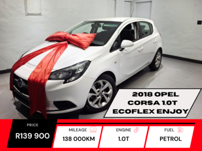 2018 Opel Corsa 1.0T EcoFlex Enjoy