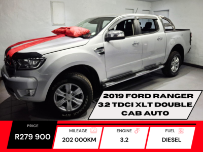 2019 Ford Ranger 3.2 TDCI XLT Double Cab Automatic