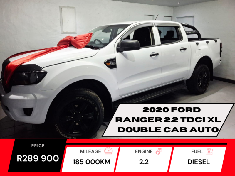 2020 Ford Ranger 2.2 TDCI XL Double Cab Automatic