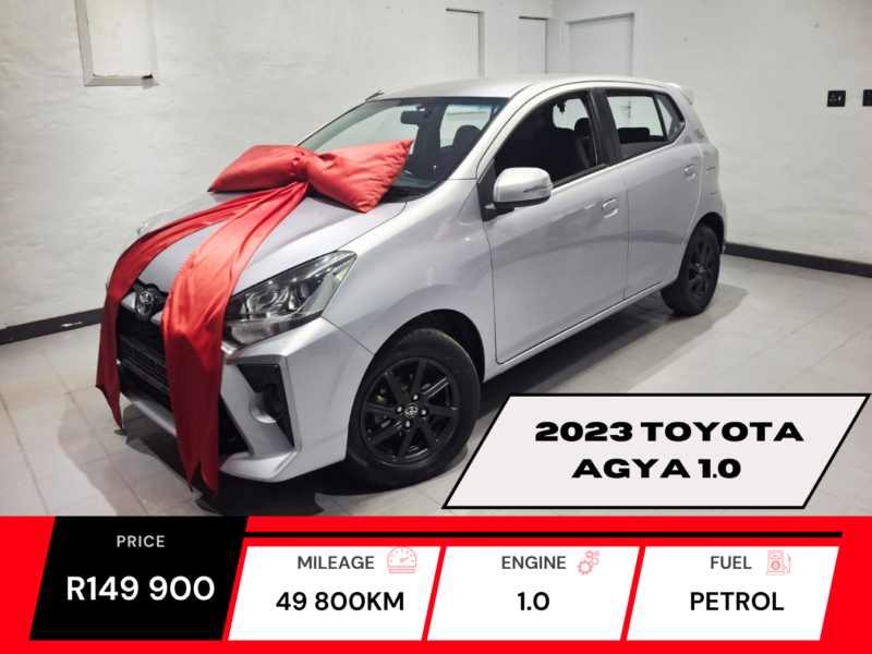 2023 Toyota AGYA 1.0