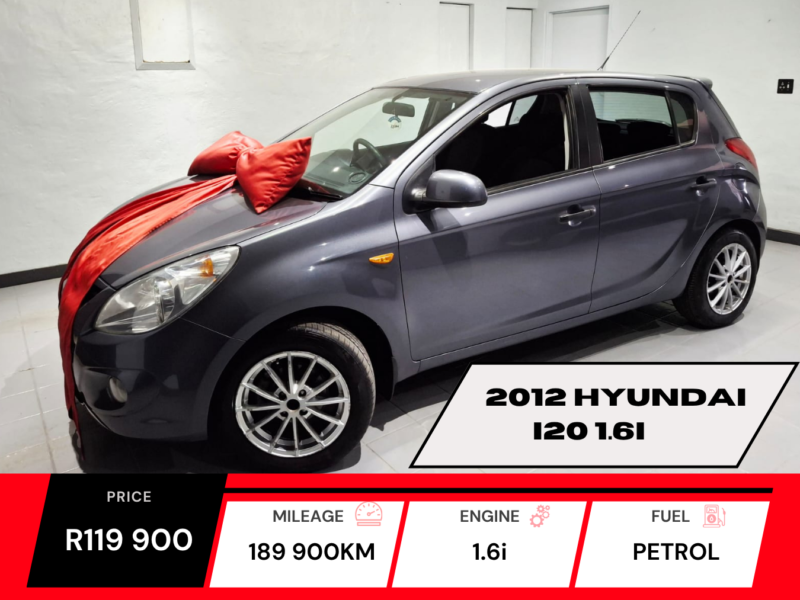 2012 Hyundai i20 1.6i