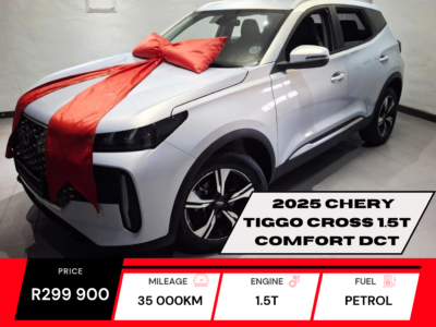 2025 Chery Tiggo Cross 1.5T Comfort DCT