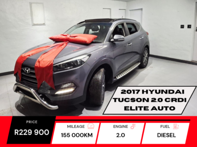 2017 Hyundai Tucson 2.0 CRDi Elite Automatic
