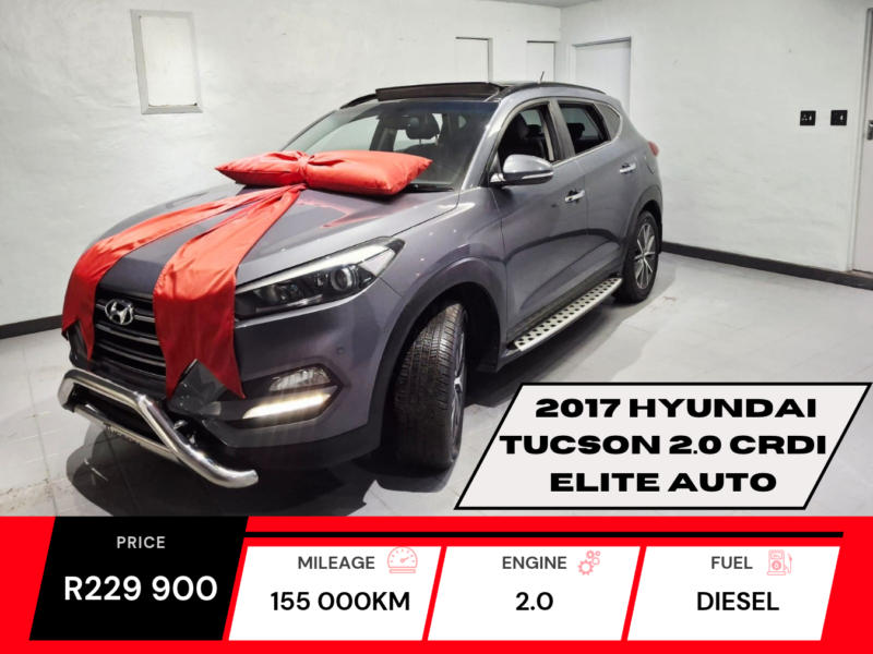 2017 Hyundai Tucson 2.0 CRDi Elite Automatic